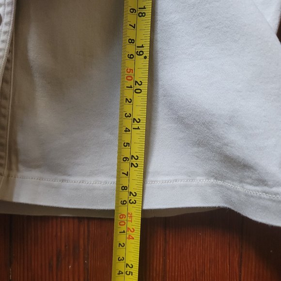 Lafei-Nier Cotton Embellished Shirt, ~Sz Medium - Picture 8 of 8